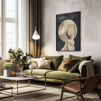 Norma - Poster / Art Print - interiör