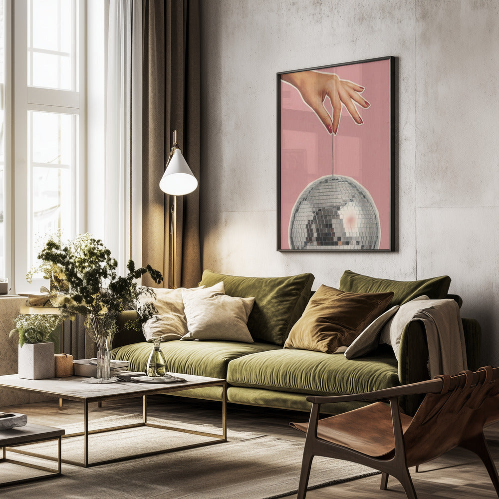 Bring In Some Disco - Poster / Art Print - interiör