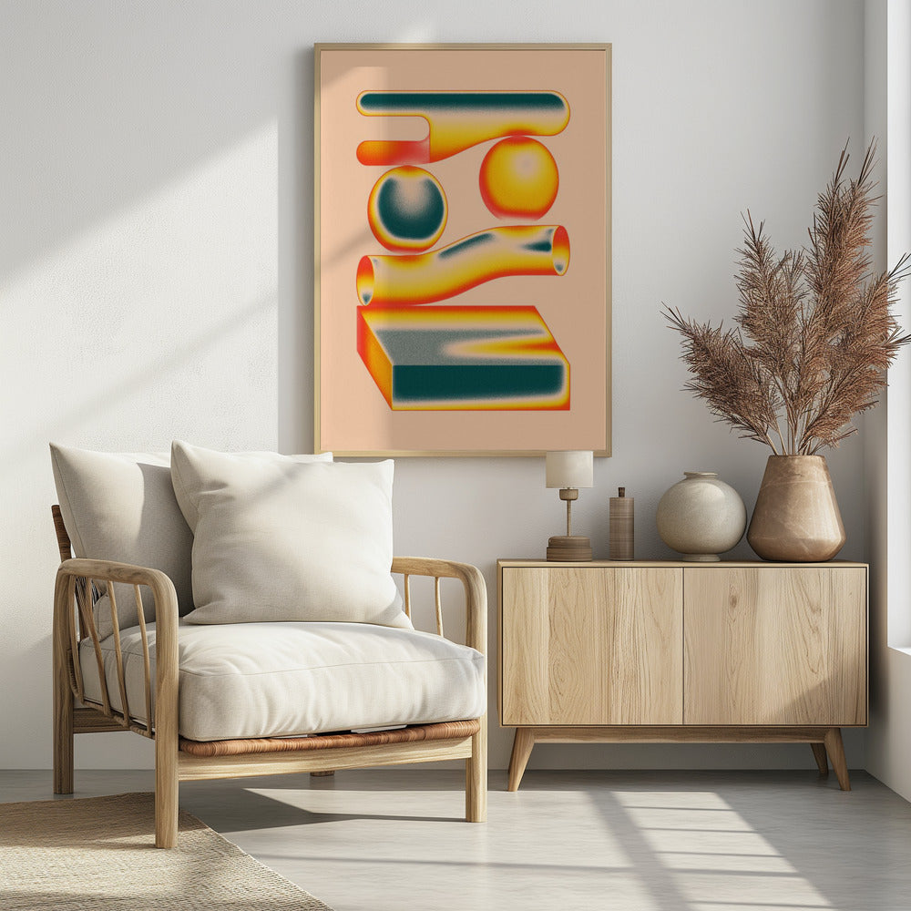 Lost and Found - Poster / Art Print - interiör
