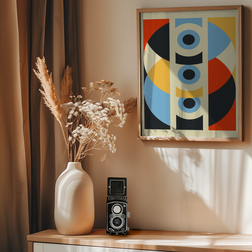Geometric Pattern - Poster / Art Print - interiör