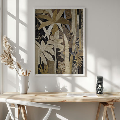 Bamboo Jungle - Poster / Art Print - interiör