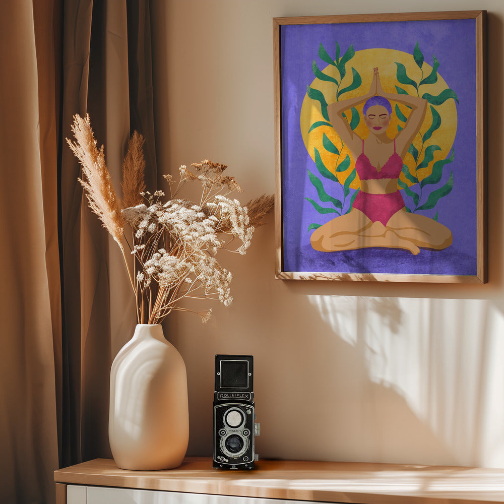 Meditation - Poster / Art Print - interiör
