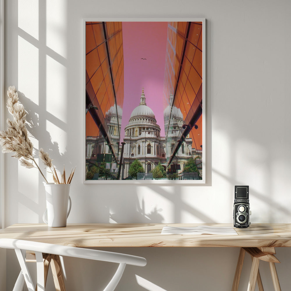 St Pauls View - Poster / Art Print - interiör