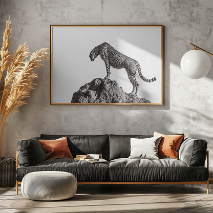 the hunter - Poster / Art Print - interiör