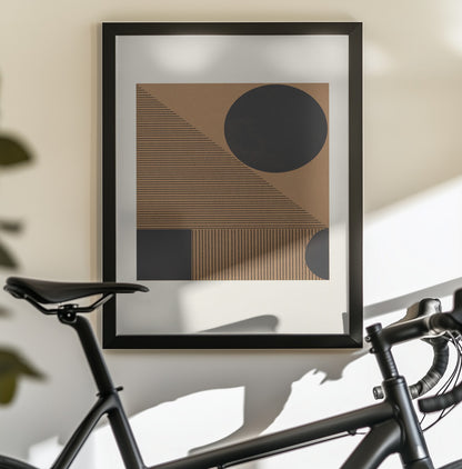 Composition X - Poster / Art Print - interiör