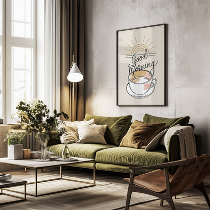 Good Morning - Poster / Art Print - interiör