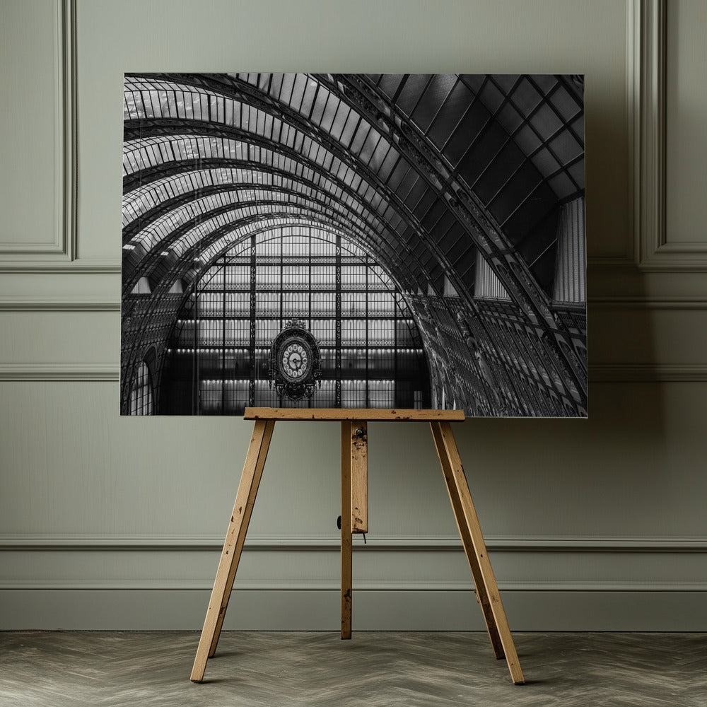 L'escargot du temps - Poster / Art Print - interiör