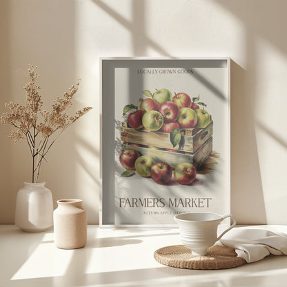Farmers Market Apple - Poster / Art Print - interiör