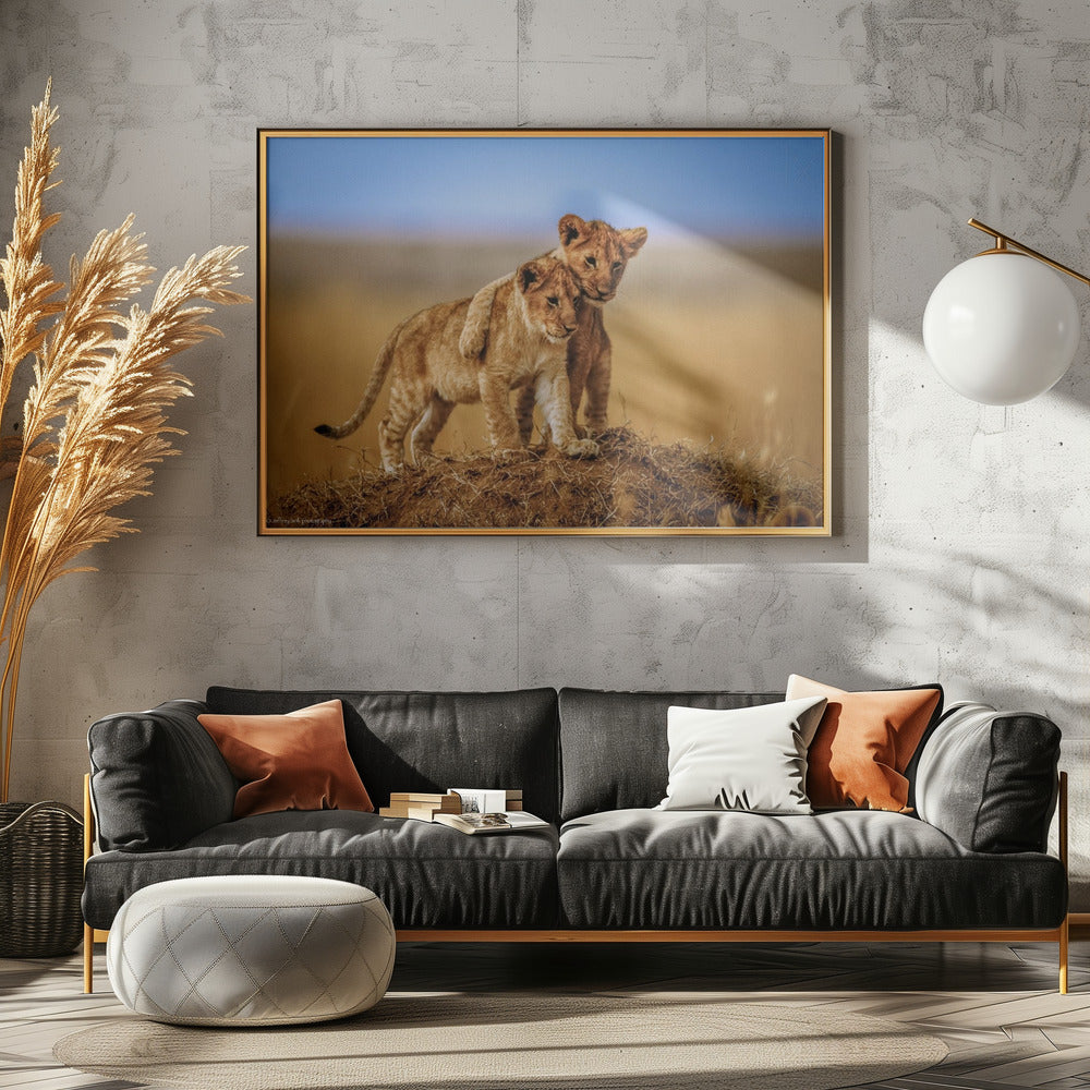 Brothers for Life - Poster / Art Print - interiör