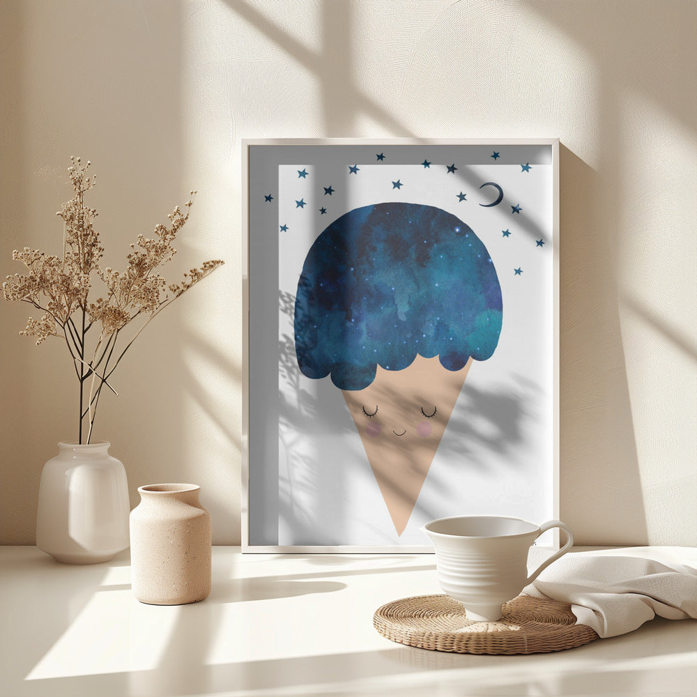 Sleep Well - Poster / Art Print - interiör