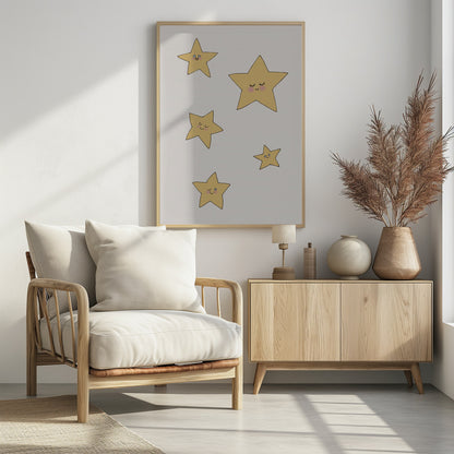 Stars - Poster / Art Print - interiör