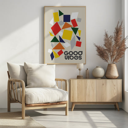 Good Vibes Pieces - Poster / Art Print - interiör