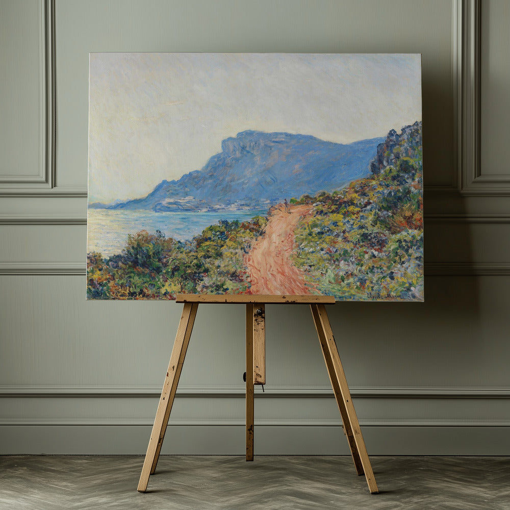 The Corniche Near Monaco (1884) - Poster / Art Print - interiör