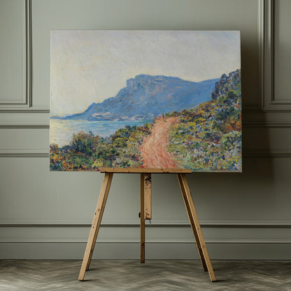 The Corniche Near Monaco (1884) - Poster / Art Print - interiör