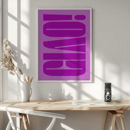 Ciao - Poster / Art Print - interiör
