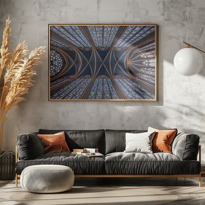 Ode To Stained Glass - Poster / Art Print - interiör