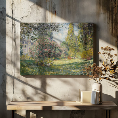 The Parc Monceau (1876) - Poster / Art Print - interiör