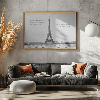 Reborn in Paris - Poster / Art Print - interiör