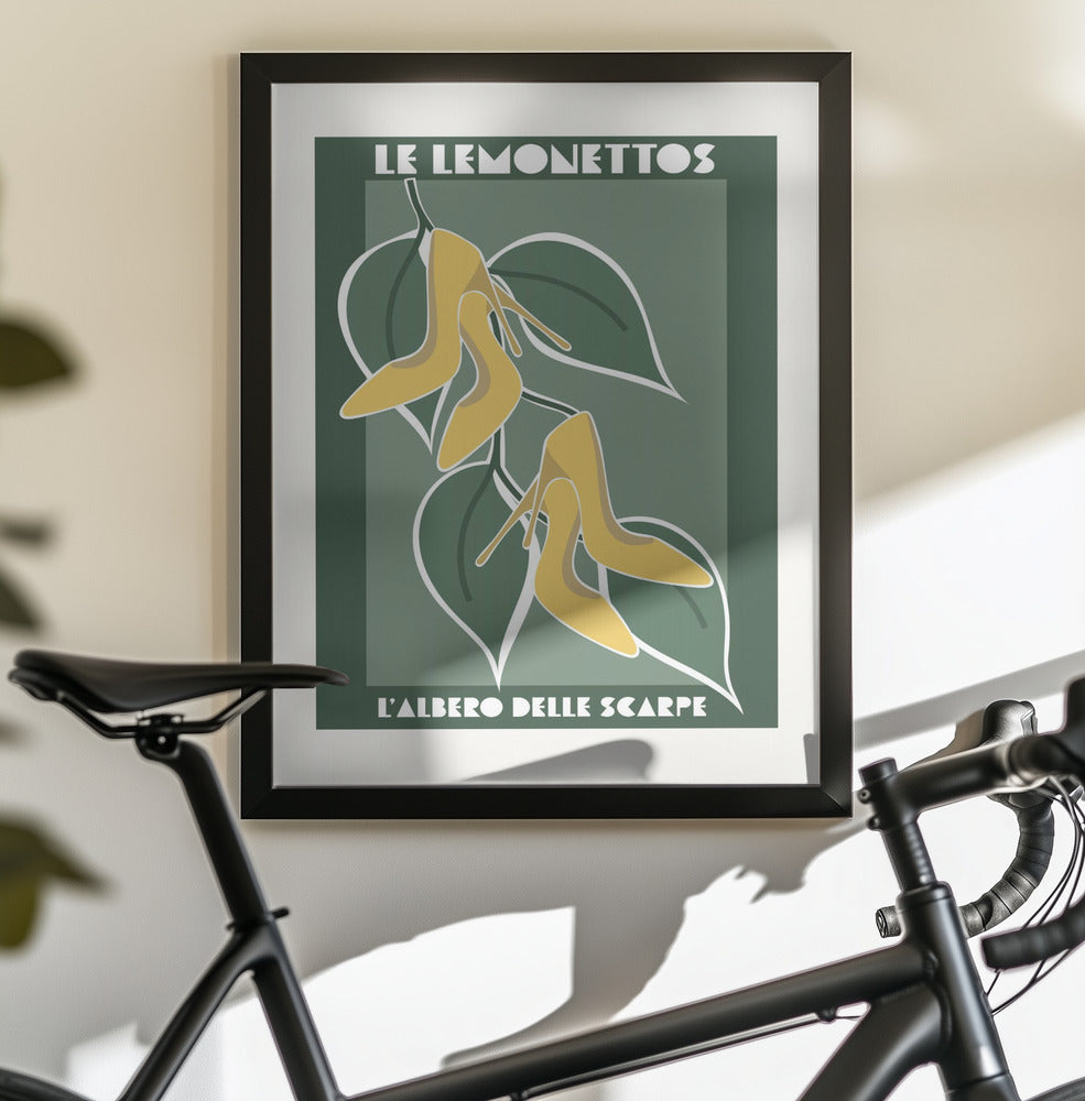 Shoe tree 2 - Poster / Art Print - interiör