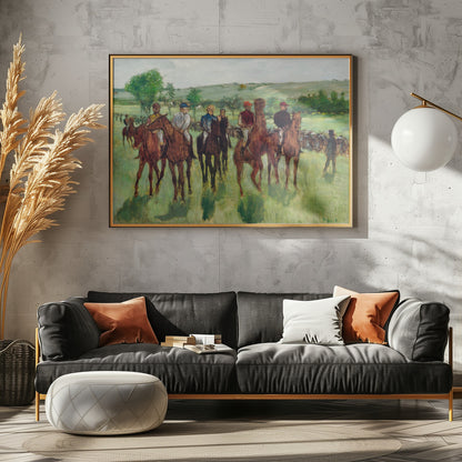The Riders - Poster / Art Print - interiör