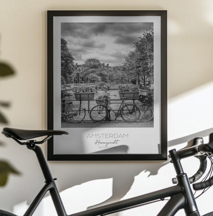 In focus: AMSTERDAM Herengracht - Poster / Art Print - interiör