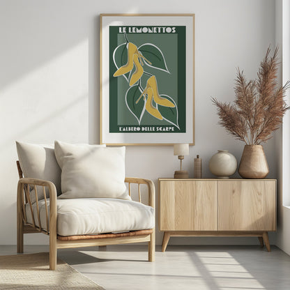 Shoe tree 2 - Poster / Art Print - interiör