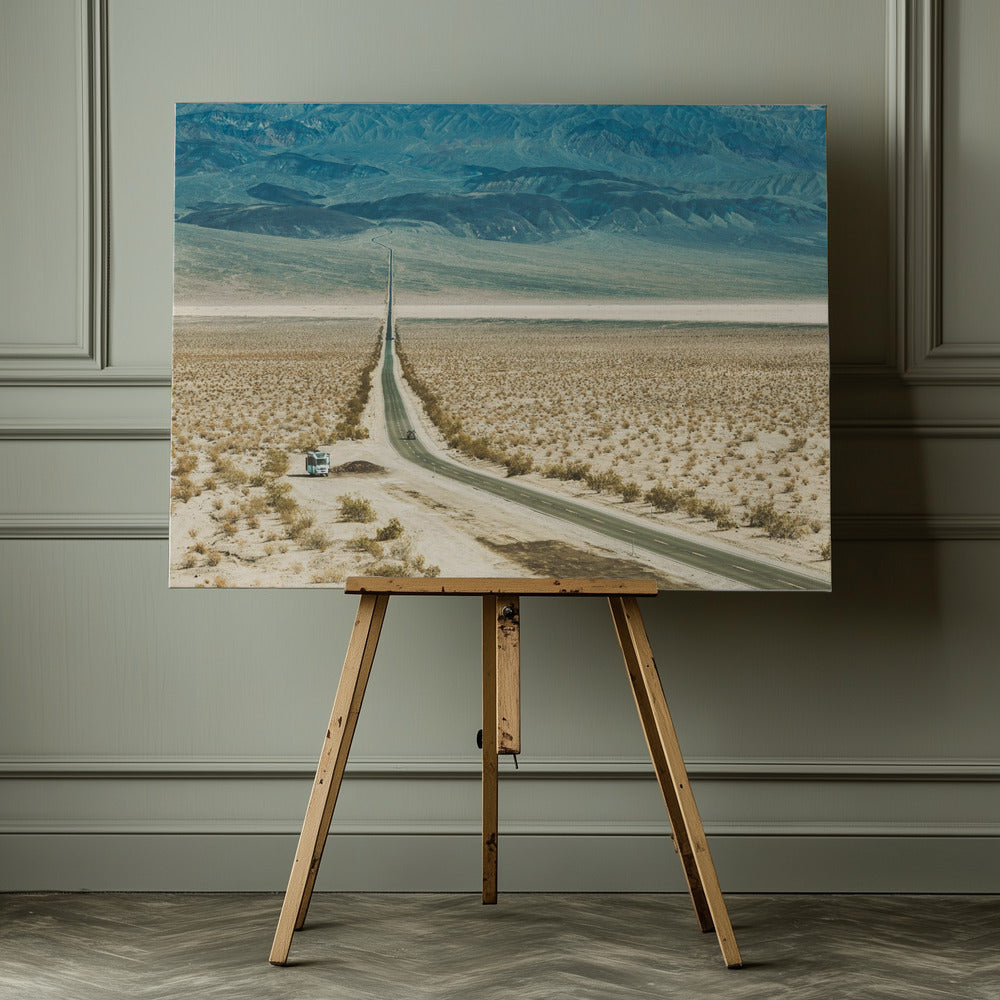 The Road to the Valley - Poster / Art Print - interiör