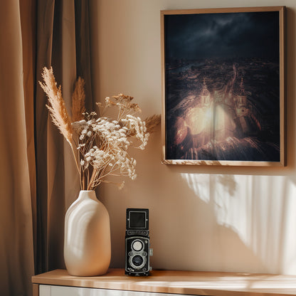 A Light in Darkness - Poster / Art Print - interiör