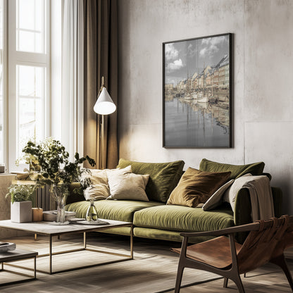 COPENHAGEN VINTAGE Impression - Poster / Art Print - interiör