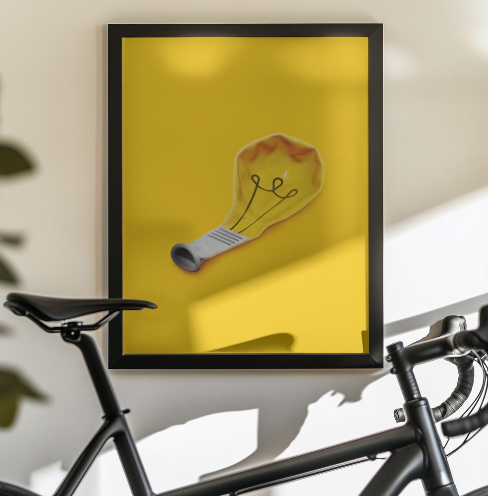 Deflated Idea - Poster / Art Print - interiör