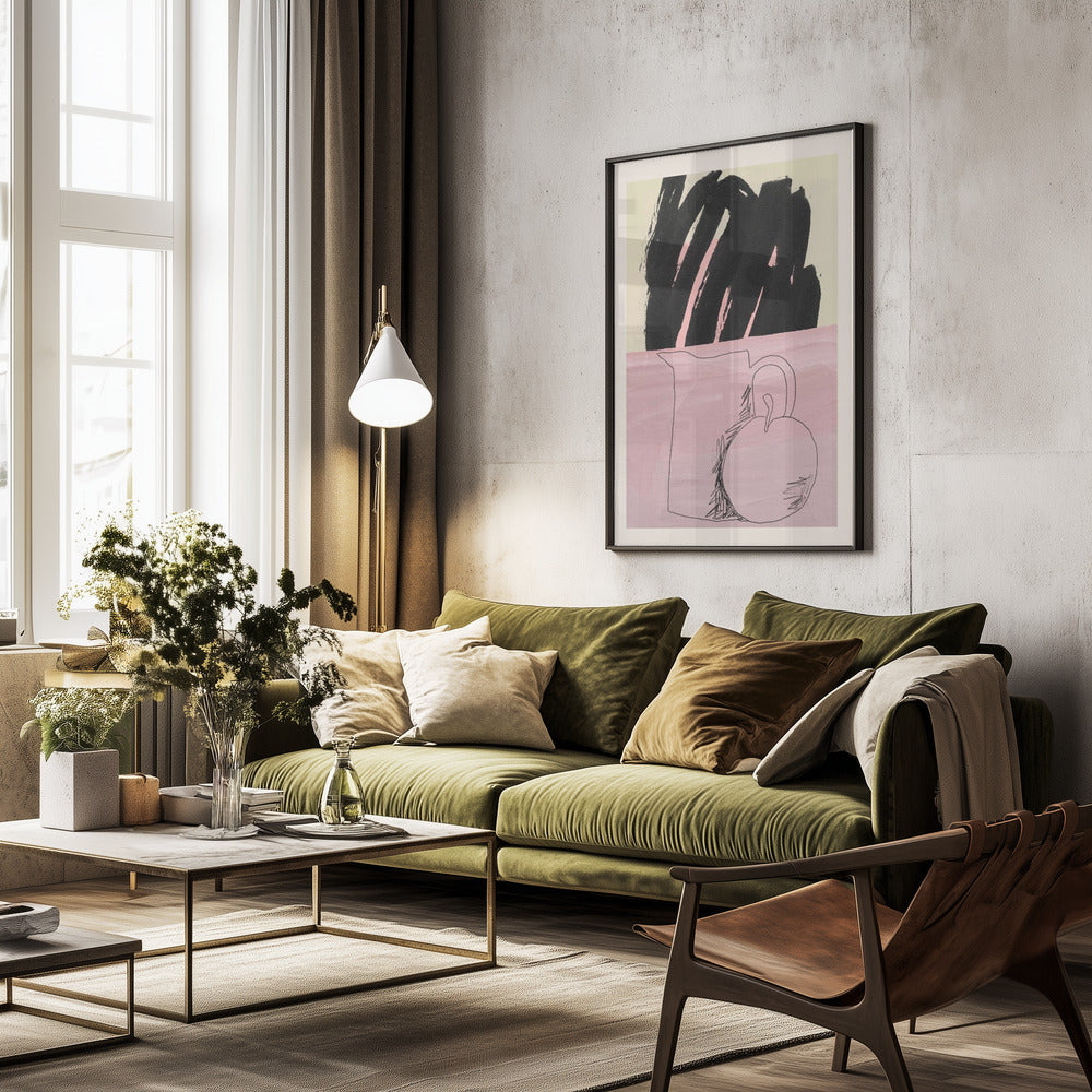 Gentle touch No 2 - Poster / Art Print - interiör