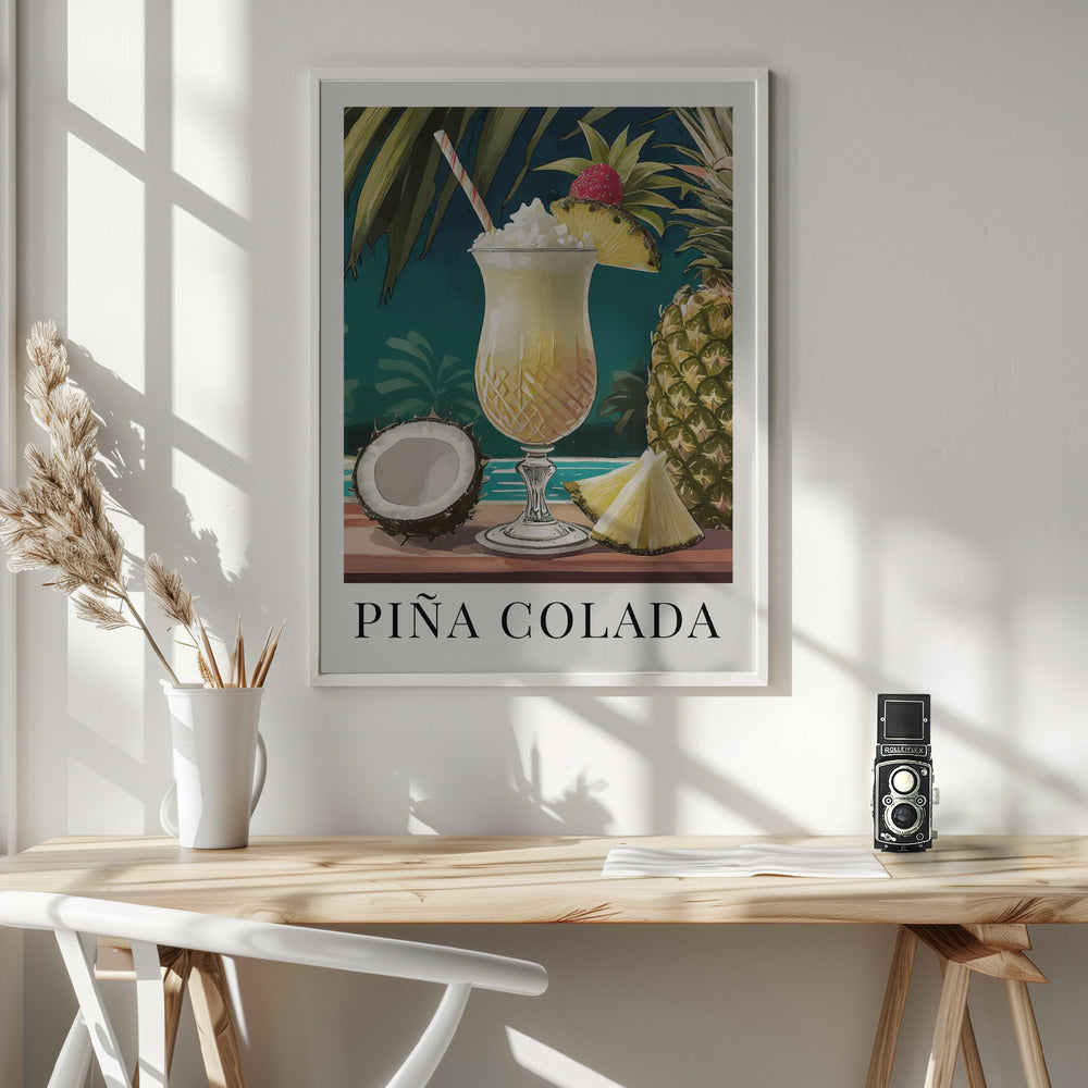 Pina Colada - Poster / Art Print - interiör