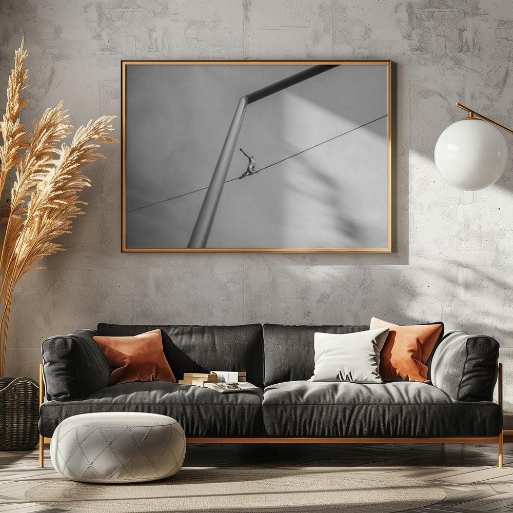 The acrobat - Poster / Art Print - interiör