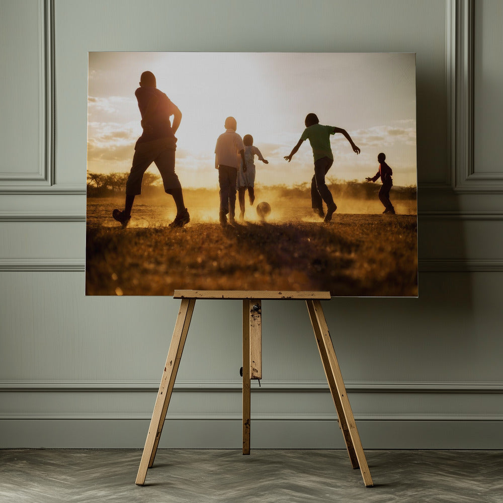 Next football stars - Poster / Art Print - interiör