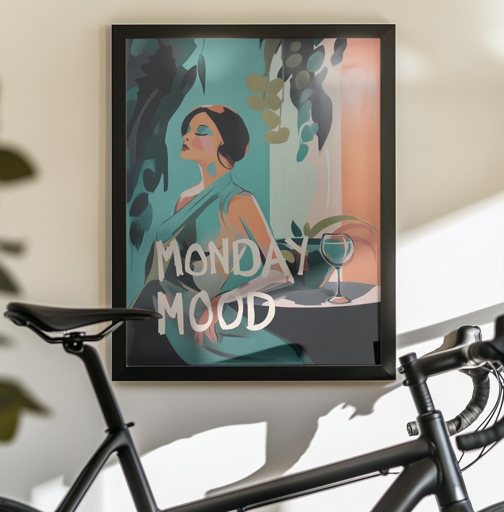 Monday Mood - Poster / Art Print - interiör