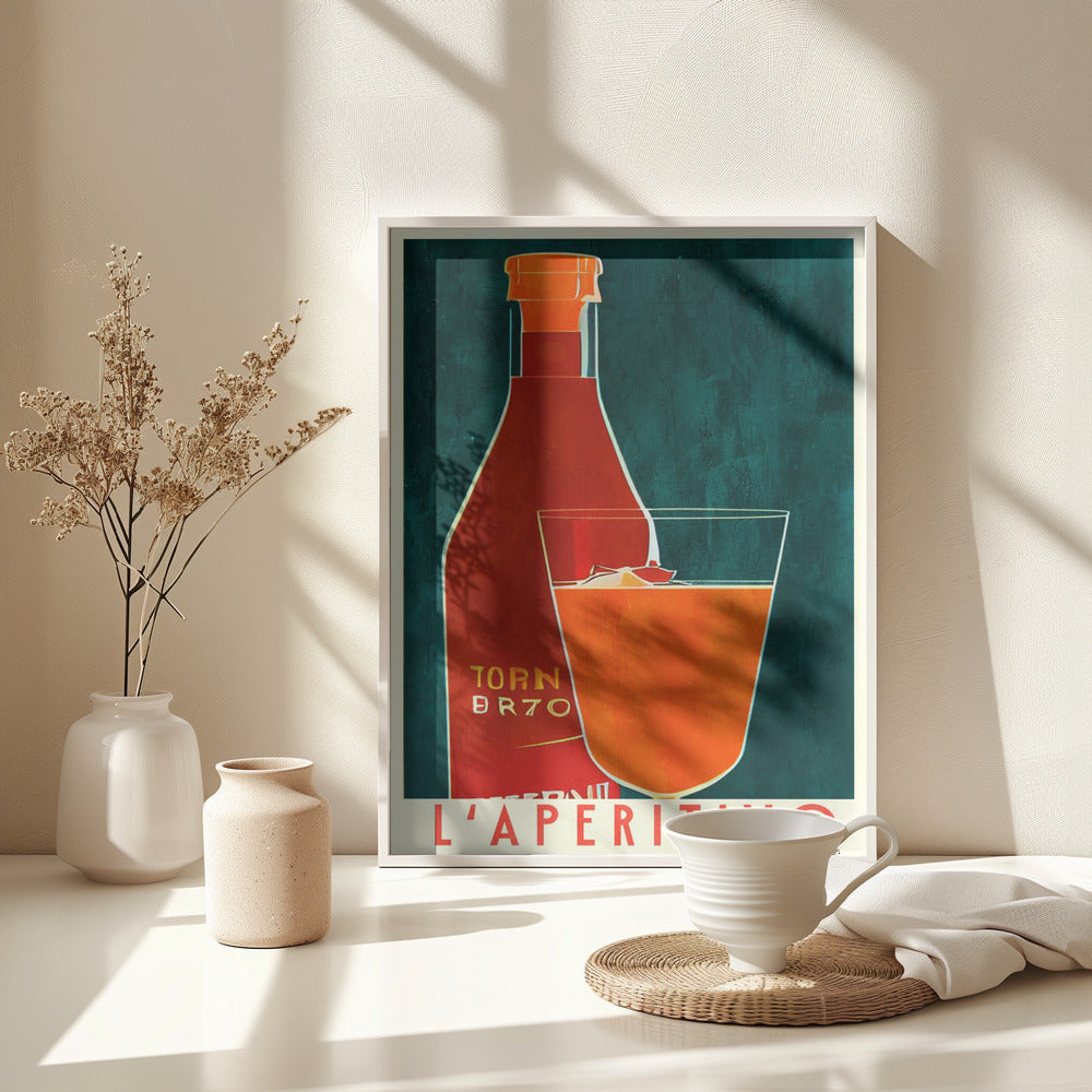 L'aperitivo - Poster / Art Print - interiör