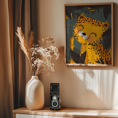 Little Leo - Poster / Art Print - interiör