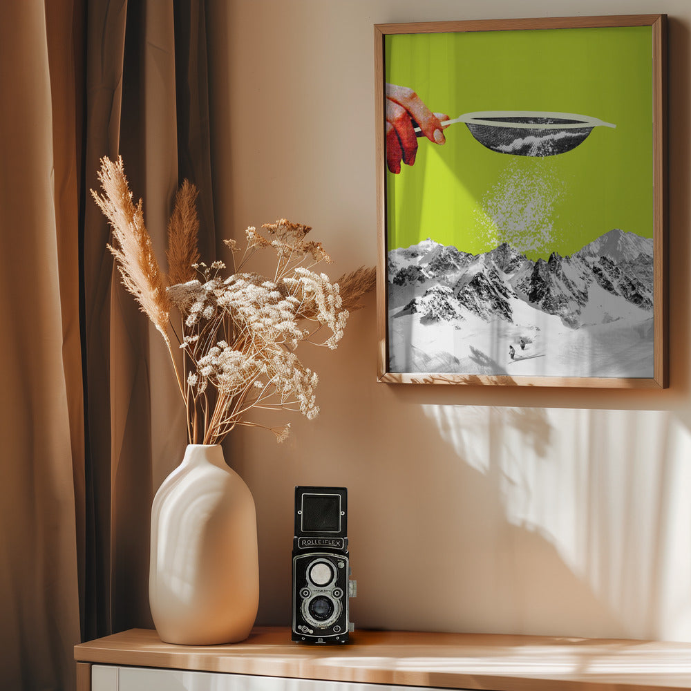 Powder Days - Poster / Art Print - interiör