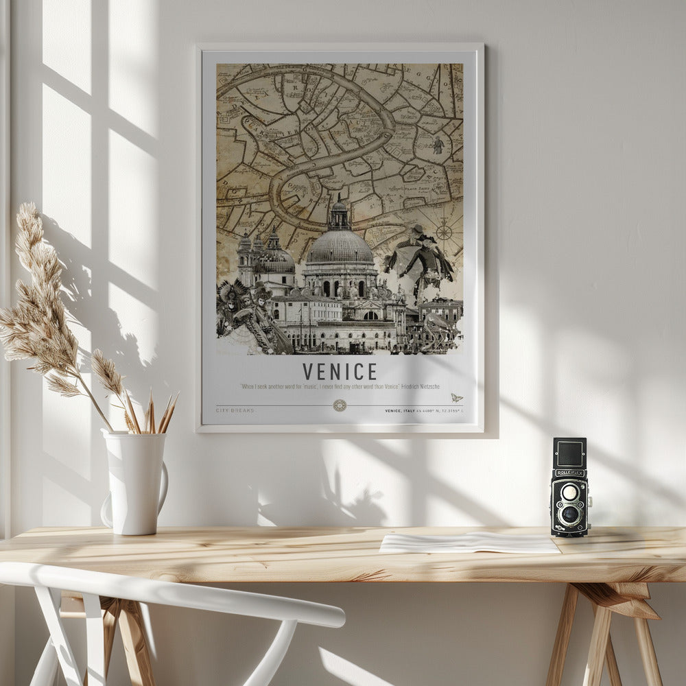 Venice (City Breaks) - Poster / Art Print - interiör