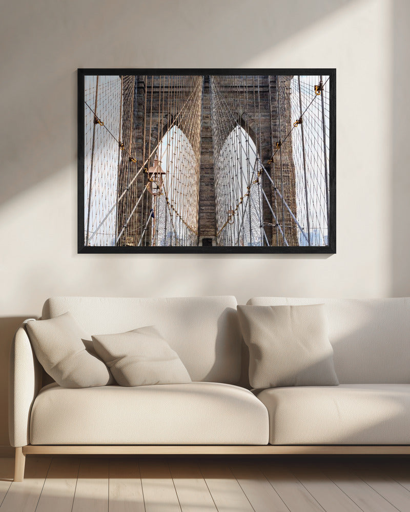 Cabled archways - Poster / Art Print - interiör