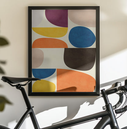 Vivid Bauhaus - Poster / Art Print - interiör