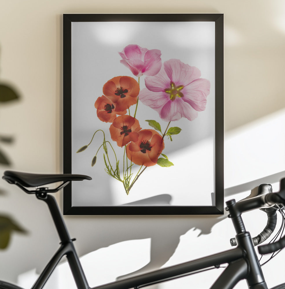 Flower composition III - Poster / Art Print - interiör