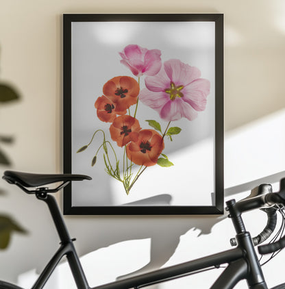 Flower composition III - Poster / Art Print - interiör