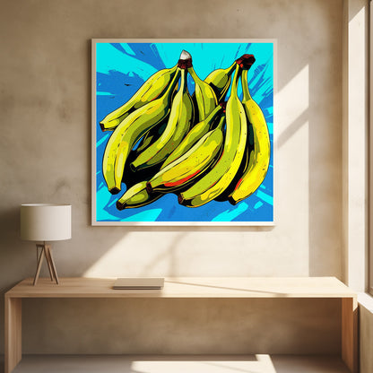 Banana Bunch - Poster / Art Print - interiör