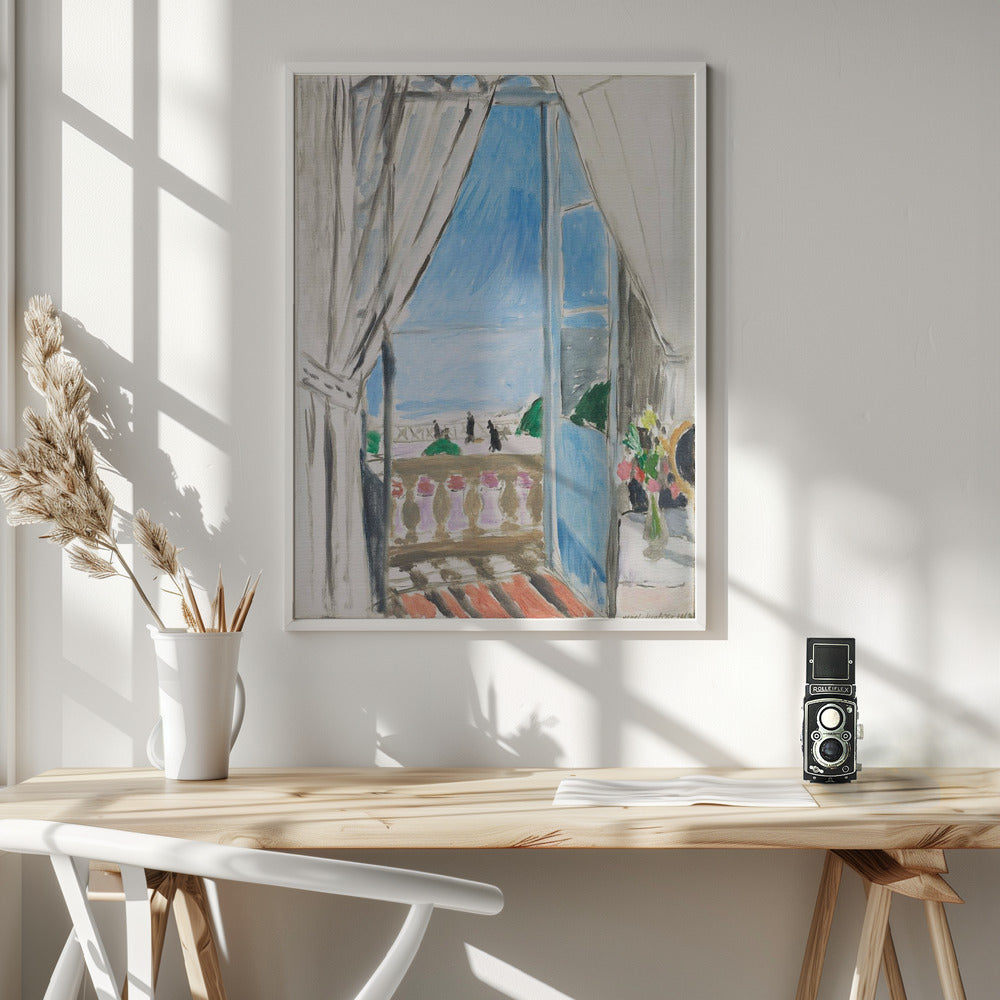 La Fenêtre Ouverte - Poster / Art Print - interiör