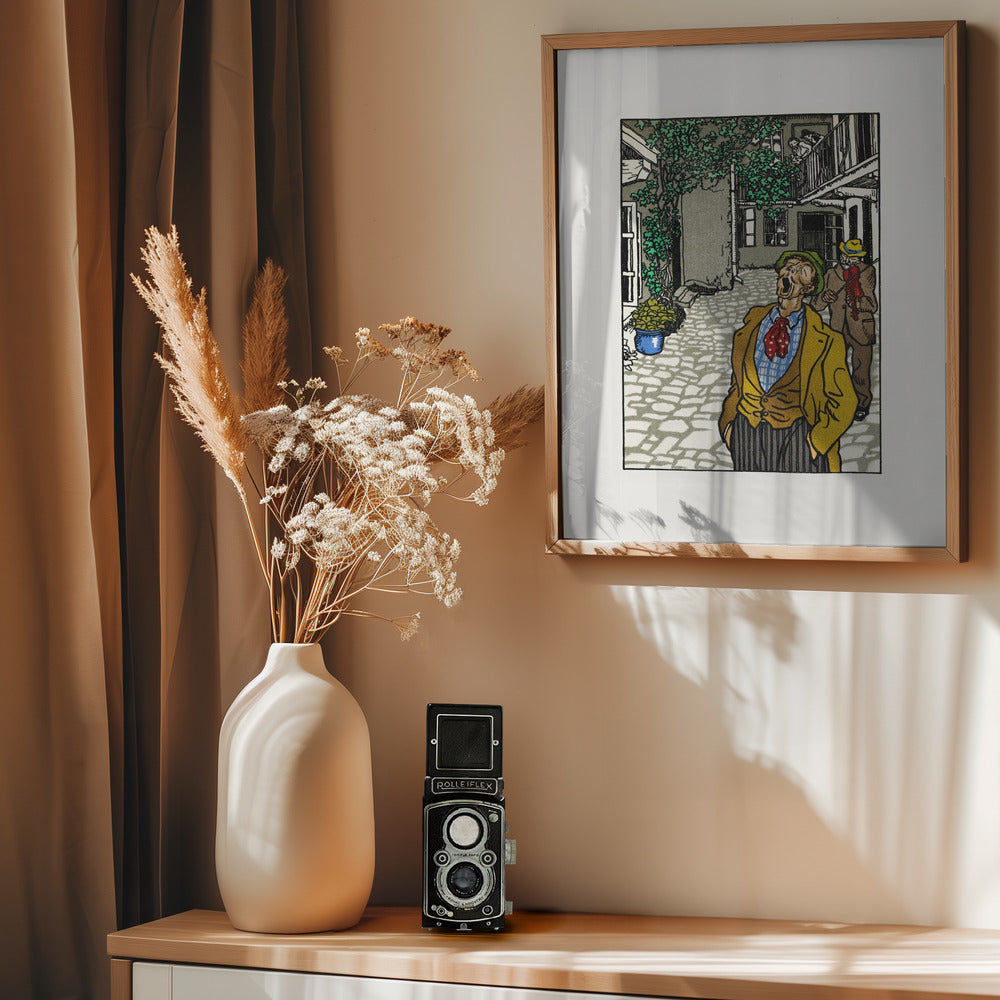 Naturally Gifted Singer - Poster / Art Print - interiör