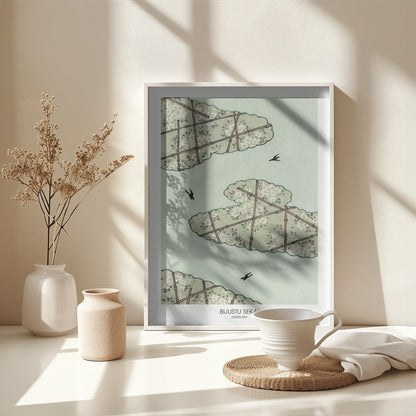 Green Sky - Poster / Art Print - interiör