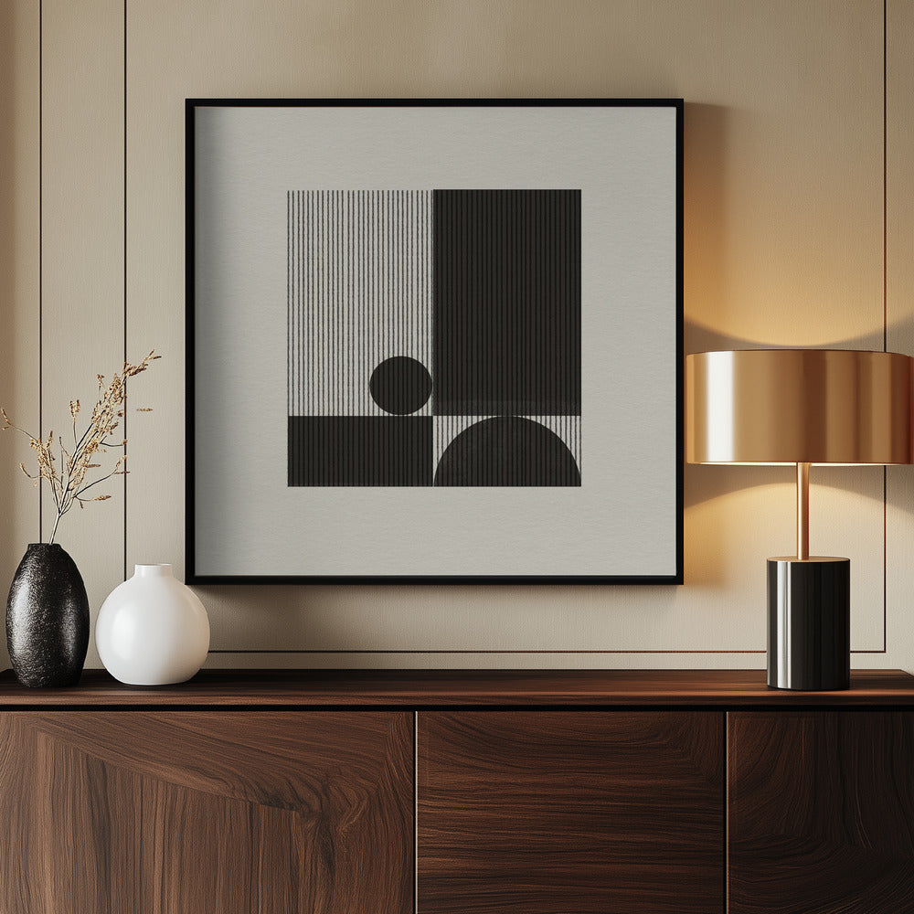 Paper Object No4. - Poster / Art Print - interiör