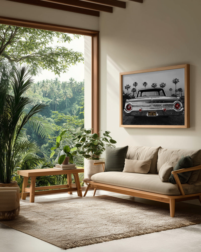 Ford Galaxie 500XL - Poster / Art Print - interiör