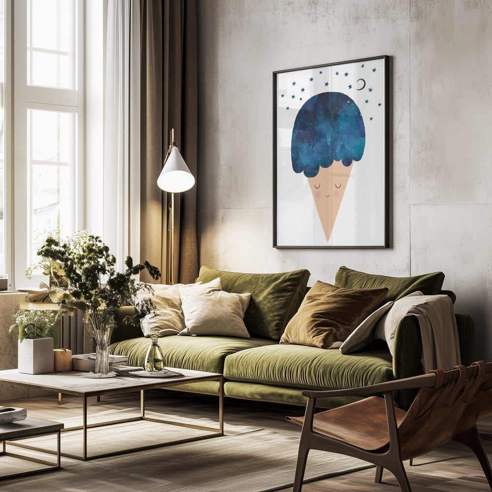 Sleep Well - Poster / Art Print - interiör